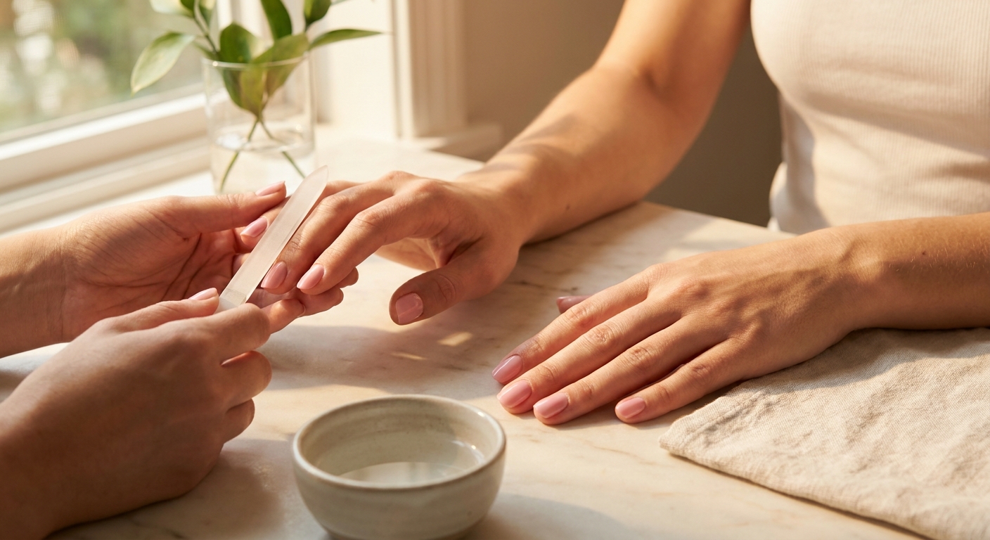 Maniküre – gepflegte Hände mit Shellac